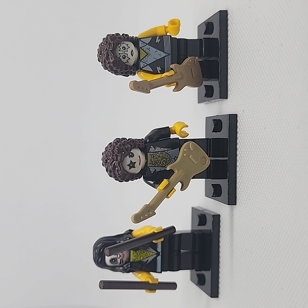 KISS Rock Band Mini Figure Minifig Gene Simmons custom Lego